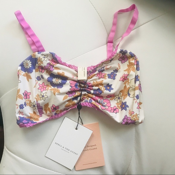 Spell & the Gypsy buttercup bralette NWT size S - Picture 3 of 7